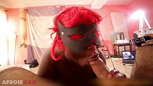 nasty ebony bbw deepthroats hard, vomiting in rough hardcore sex