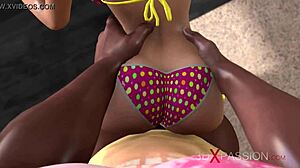 Hey, how's that black guy fucking the college girl in her dorm while you're chatting?