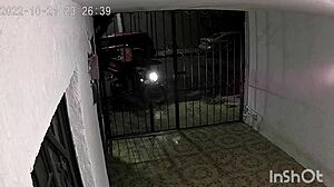 A latina woman shares an emotional moment with the delivery guy.