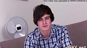 Gay guy sucks big rod