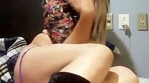 Mature Trans Masturbates Her Tight Hole