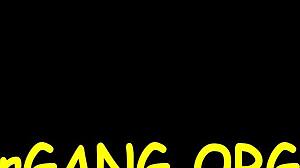 Upea ryhmäpano villien amatöörien kanssa hardcore-toiminnassa!