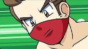 Blonde Girl Masturbates Pussy In Pokemon Game Ecchi Version!