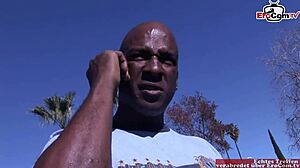 Skinny 18yo Brunette Takes Huge Black Cock in Tight Casting