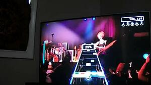 Cheating With Ex While Playing Game, Ends With Big Creampie In Ass