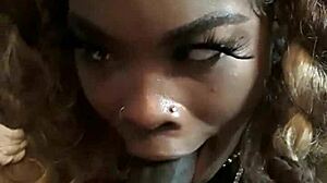 i meet my ebony fan for a blowjob, who's next for voyeur cock?