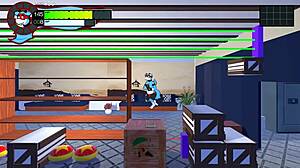 Oh So Hero Hentai Oyununda Ninja Sürpriz Gangbang!