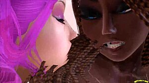 Hot girls part 2: Futanari ebony bends over for doggystyle cum in anime hentai.