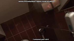 i'm so impatient for quick oral in the restroom