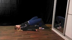 i'm watchin dariana fit do a sexy strip dance