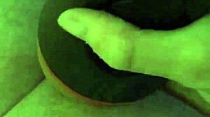 First time cumming inside my new toy on the sofa 😏