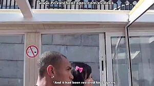 i'm so impatient for quick oral in the restroom