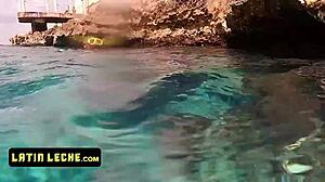 Snorkeling turned into hardcore underwater fucking, and I felt every thrust.