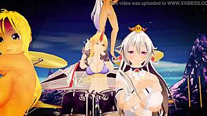 Engel in MMD R18 Erotic Dancing Animation