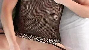 Hot MILF in Lingerie Uses Toys for Intense Orgasm