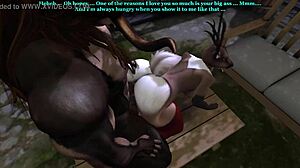 what a wild night picnic with furry yiff action!