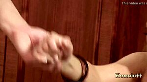 Carla cox gets facial on small tits.