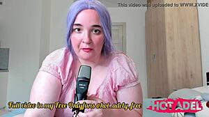 chubby teen eating bubblegum