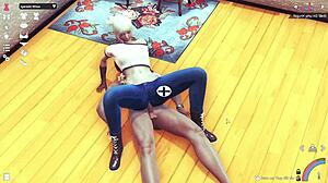 Playing with Sweet University Student