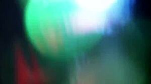 Ashlyn Malloy and Lilly Banks share midnight kisses before hardcore fucking and cum on ass