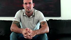 Tattooed Guy Interviews for Casting Agent Role