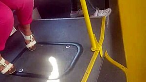 Mature Candid Foot Play