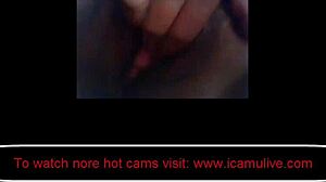 hot girl masturbates on webcam.