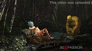 थ्रीसम हॉट फेयरी और ऑर्क्स के साथ, सो वाइल्ड!