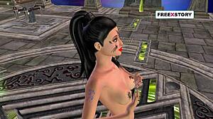 Neha bhabhi's intense sex adventure.