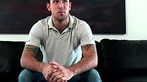 Tattooed Guy Interviews for Casting Agent Role