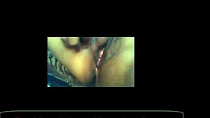 hot girl masturbates on webcam.