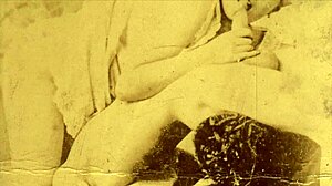 Cuplu vintage se angajează în sex oral 69 păros