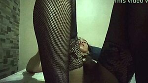 i'm playing with my shemale lover in bed