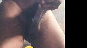 i'm cumming twice from this big black cock and still hard