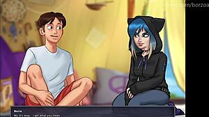 Garota Emo Tímida Mostra Peitos Fofozinhos Pela Primeira Vez!