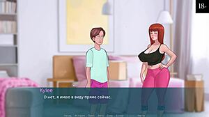 just finished sex note part 4 gameplay with wild milf action. old woman rocks big toys!