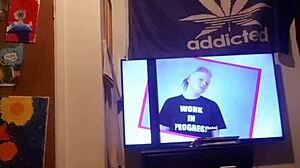 Slutty Canadian Whore Teases Her Cunt