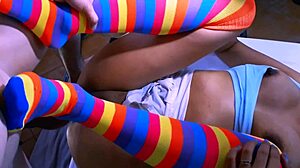 Daring Stepsister Surprises Stepbrother for Intense Passion