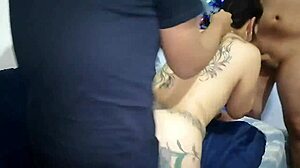 Dana barzagli in hot cuckold trio final 😍