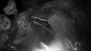 I love Lana Del Rey's tits in blue jeans and bikini handjob