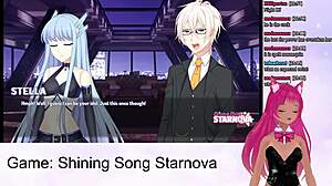 vtuber plays shining song starnova mariya route part 5 with intriguing twists