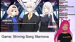 vtuber plays shining song starnova mariya route part 5 with intriguing twists