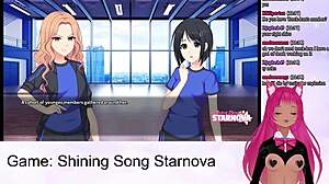 vtuber plays shining song starnova mariya route part 5 with intriguing twists