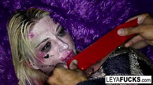 cos play harley quinn gets fucked by the joker 😈