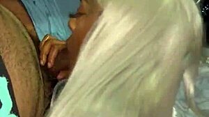 Ebony amateur gives sloppy deepthroat like pussy.