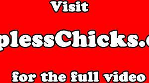 Jonge 18+ 18+ kokhalst hard op doms pik tijdens intense dominatie sessie