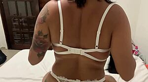 Young Brunette Amateur Loves Riding Cock Cowgirl Style