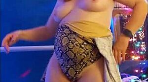 Hotwife Steffi Snake Skin Pussy Dance Another Dirty Bit