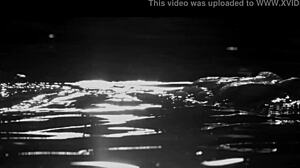 I love Lana Del Rey's tits in blue jeans and bikini handjob