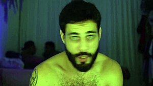 Emotional Gay Encounter with Seven Hairy Naked Men